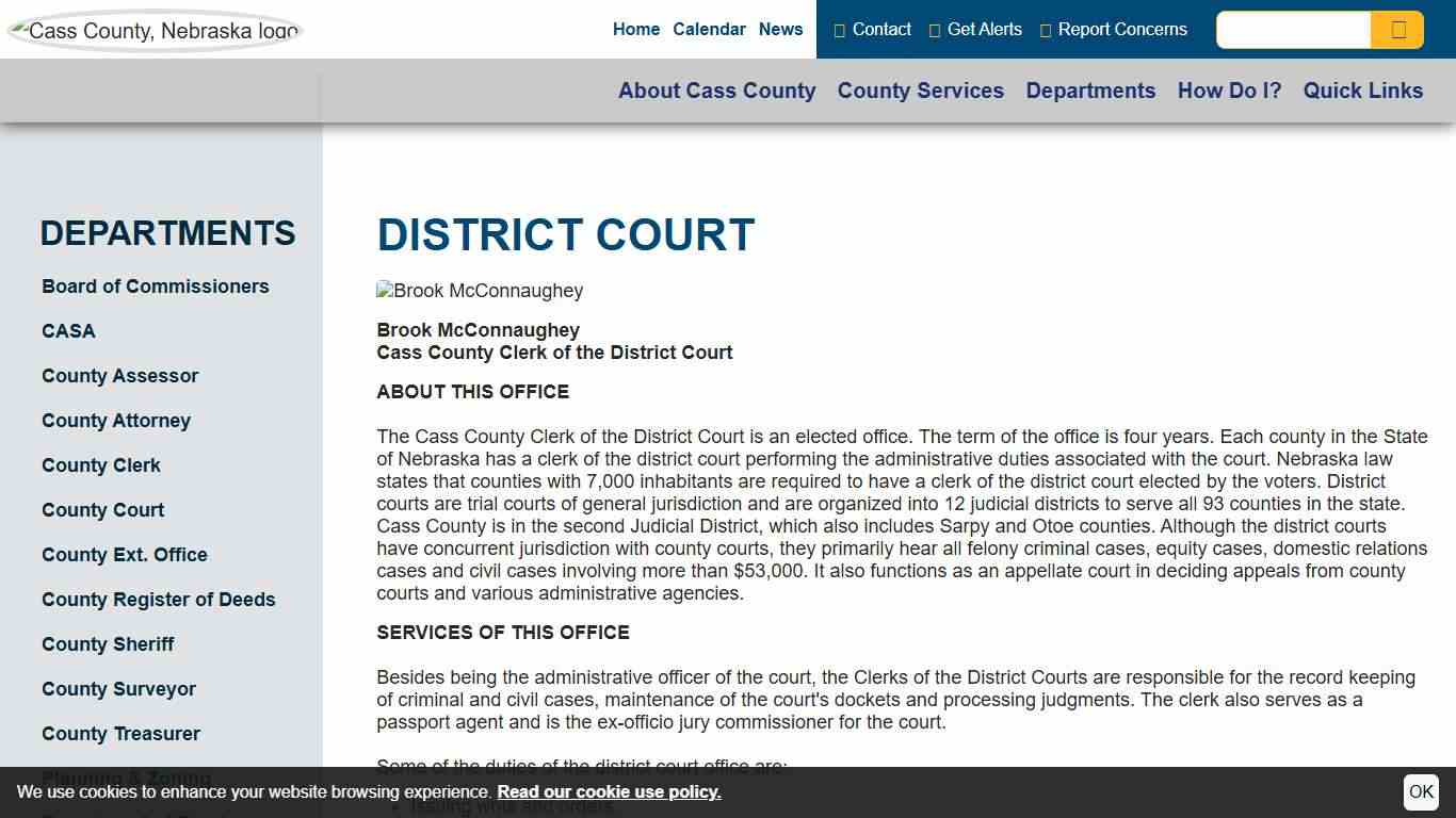 District Court | Cass County, Nebraska